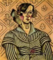 フアニータ・オブラドール・ジョアン・ミロの肖像
